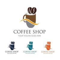 Coffeeshop-Logo vektor