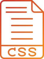 CSS-Icon-Stil vektor