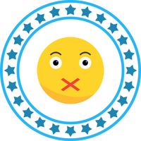 Vektor Stille Emoji-Symbol