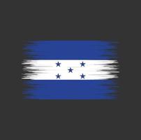 honduras flagga penseldrag, nationell flagga vektor