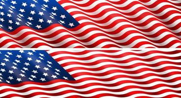 amerikanska flaggan vektor