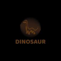 baby dinosaurie logotyp. dinosaurie siluett. dinosaurielogotyp i halvton
