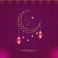islamisches Vektordesign. Gebrauchsfertig für Ramadan und Feiertage. vektor