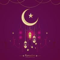 islamisches Vektordesign. Gebrauchsfertig für Ramadan und Feiertage. vektor