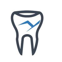 Symbol für Zahnversiegelung, Zerfallssymbol für Ihre Website, Logo, App, ui-Design vektor