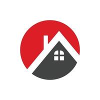 modernes immobilienlogo vektor