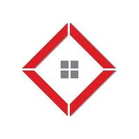 modernes immobilienlogo vektor