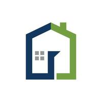 Immobilienlogo vektor