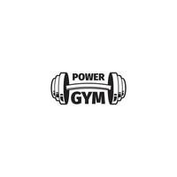 Power-Gym-Logo-Design vektor