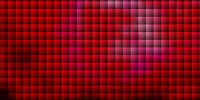 mörkrosa, röd vektorlayout med linjer, rektanglar. vektor