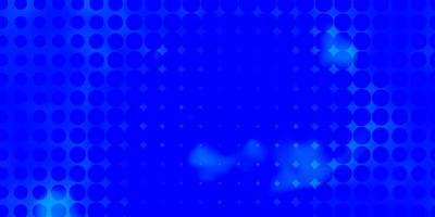 hellblauer Vektorhintergrund mit Blasen. vektor