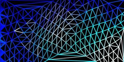 geometrisches polygonales Layout des dunkelblauen Vektors. vektor
