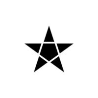 stjärnor, natt fast ikon vektor illustration logotyp mall. lämplig för många ändamål.