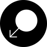 Vektor Male Sign Icon