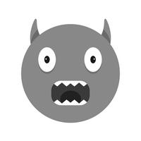 Vektor Wütend Emoji-Symbol