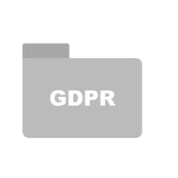 Vektor GDPR Folder Icon