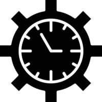 Zeitmanagement-Icon-Stil vektor