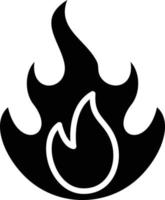 Feuer-Icon-Stil vektor