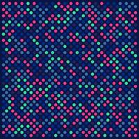 vektor abstrakt bakgrund från färgade prickar, cirklar. mönster av enkla geometriska former, tapeter