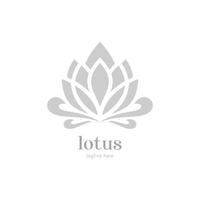 wellness lyx lotus logotyp vektor
