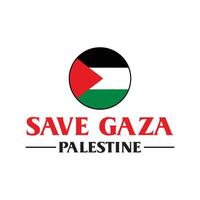 spara palestinska logotyp, gratis gaza vektor