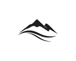 Minimalistiska Landscape Mountain logotyp design inspirationer
