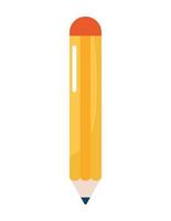 stor gul penna vektor