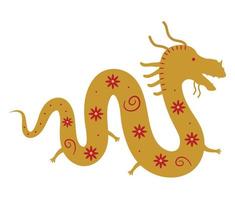 kinesiska zodiaken drake vektor