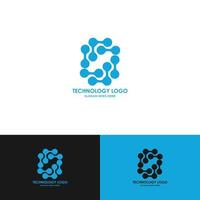 Technologie-Logo-Design, Logo-Designs Vektor-Illustration-Vorlage vektor