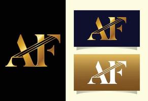 inledande bokstav av logotyp formgivningsmall. grafisk alfabetsymbol för företagets företagsidentitet vektor