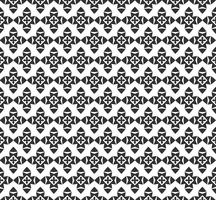 Abstrakt geometrisk sömlös mönster. Upprepande geometrisk svartvit struktur. geometrisk dekoration vektor