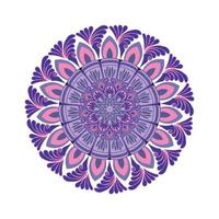 Blumen-Mandala. vintage dekorative elemente. orientalisches Muster, Vektorillustration. Islam, Arabisch, Indisch, Marokkanisch, Spanien, Türkisch, Pakistan vektor