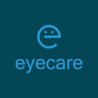 bokstaven e eyecare logotyp. vektor