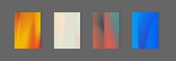 illustration av ljusa färger abstrakt mönster bakgrund med linje gradient textur för minimal dynamisk omslagsdesign. affisch mall vektor