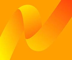 abstrakter orangefarbener Hintergrund, abstrakter Wellenumrisshintergrund, Farbverlauf vektor