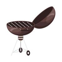 bbq grill ugn vektor