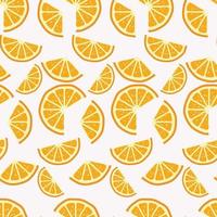 orange frukt seamless mönster konsistens vektor
