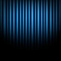 Vorhang aus blauem background.vector