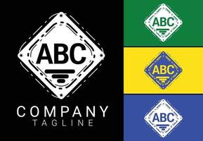 abc letter ny logotyp och ikon design vektor