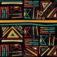 pan afrika seamless mönster vektor