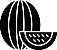 Wassermelonen-Icon-Stil vektor