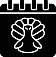 Thanksgiving-Icon-Stil vektor