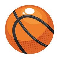 Basketballsport-Ballonausrüstung vektor