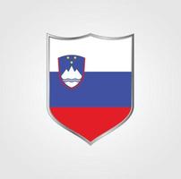 slovenien flagga design vektor