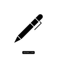 Stift-Icon-Vektor - Zeichen oder Symbol vektor