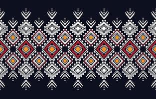 vackra etniska aztekiska abstrakta sömlösa mönster i tribal, folkbroderi, chevronkonstdesign. geometrisk konst prydnad print.design för matta, tapeter, kläder, omslag, tyg, omslag vektor