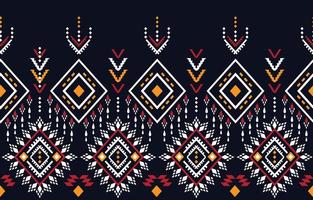 vackra etniska aztekiska abstrakta sömlösa mönster i tribal, folkbroderi, chevronkonstdesign. geometrisk konst prydnad print.design för matta, tapeter, kläder, omslag, tyg, omslag vektor