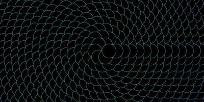 dunkelblaues Vektormuster mit Kreisen. vektor