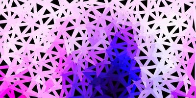 geometrisches polygonales Layout des hellvioletten, rosa Vektors. vektor
