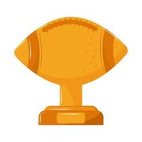 American-Football-Trophäe vektor